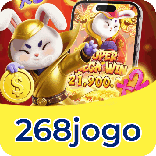 Números do app 268jogo em material de marketing — ilustração, não auditoria